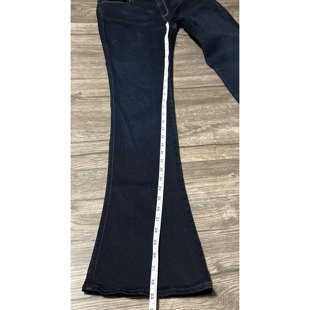 7 For All Mankind Women's Lexie Kaylie Petite Boot Low‎ Rise USA Jeans SZ 29x33 - Picture 7 of 10